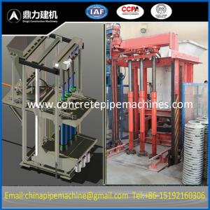 Buy cheap full automatic concrete pipe making machine+86-15192160306 product
