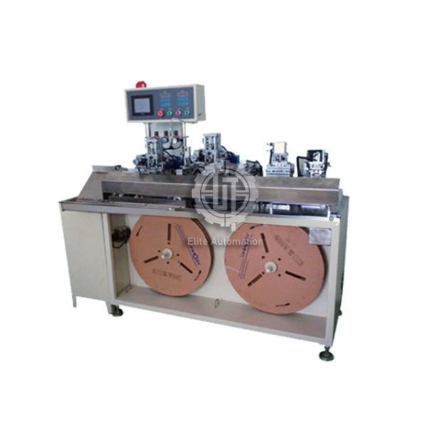 Slitting Blade Automatic Ferrule Crimper , Flat Cable Fully Automatic Crimping Machine