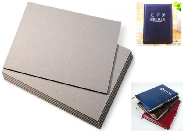 Quality Exercise Book use Single Layer Grey Board Sheets , 2mm Greyboard for sale