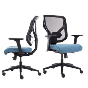 Buy cheap ODM Computer Task Chairs Adjustable Blue Ergonomic Desk Chair product
