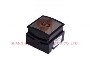 Buy cheap Lift Spare Parts Elevator Push Button 38x38x30mm With ISO9001 Certificate product