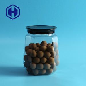 Buy cheap Lollip Pop 1150ml Cookie Plastic Transparent Jars With Sensitive Liner product