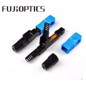 SC UPC FTTH SM MM Fast Connect Fiber Connectors