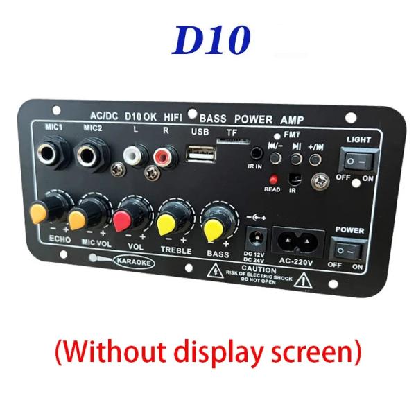 Amplifier Board Audio Module 40W Bluetooth 5.0 Dual Microphone Input for Subwoofer and Car Audio