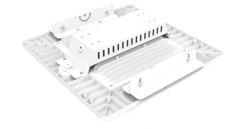 Embedded Gas Station Canopy Light Retrofit OEM ODM Recessed LED Canopy Lights