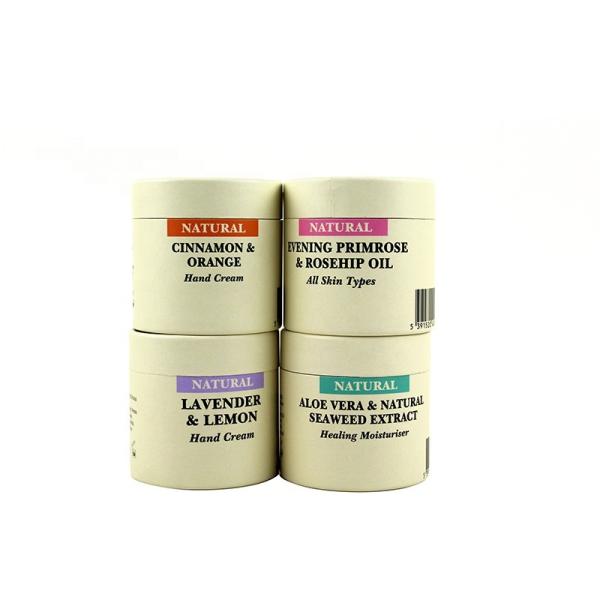 Cardboard Product Round Paper Tube Box For Cream Jar with Custom Size