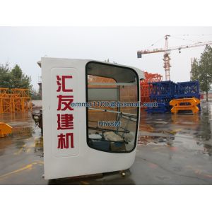 Tower Crane Parts QTZ Tower Crane Cabin With Sample Operate