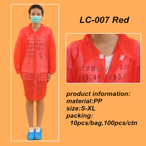 Cheap long sleeve medical lab coat/chemistry lab coats