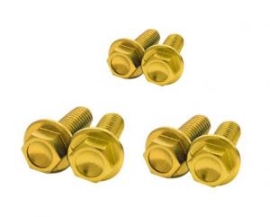 Buy cheap IATF16949 Passed Factory Custom Hex Head fasteners Carbon Steel Gold Bolts Brass Nut For Motorcycle product