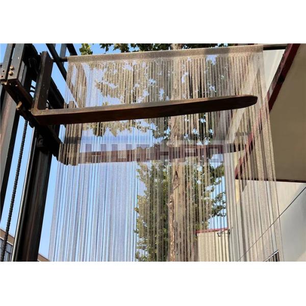 12mm Chainmail Wire Mesh Curtains Stainless Steel For Exterior Design