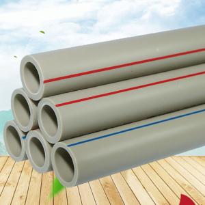 Buy cheap Gray PPR Water Supply Pipes 20/25/50mm Hot Melt Thickened 1 Inch PPR Pipe product