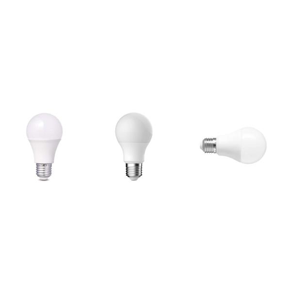 LED bulb LIGHT A60 9w 90lm/w plastic cover aluminum 110/220v bright indoor project saving energy lamp