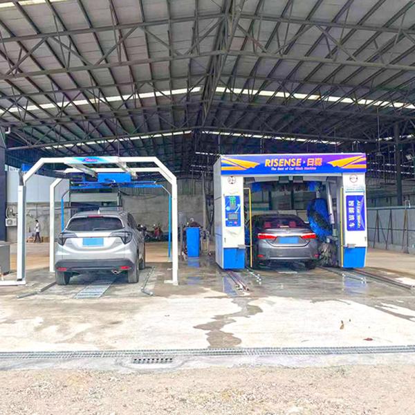CF-340 Intelligent Full Automatic Rollover Car Wash Machine OEM
