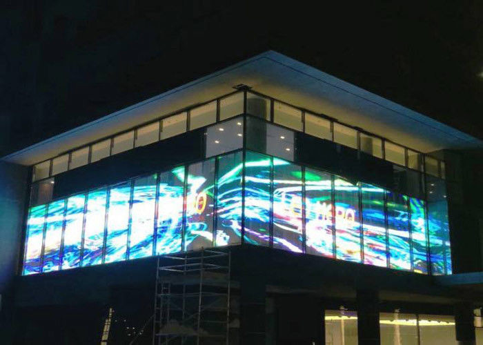 Buy cheap High Resolution SMD2525 P10.4 Transparent LED Display 1000x500mm Cabinet product