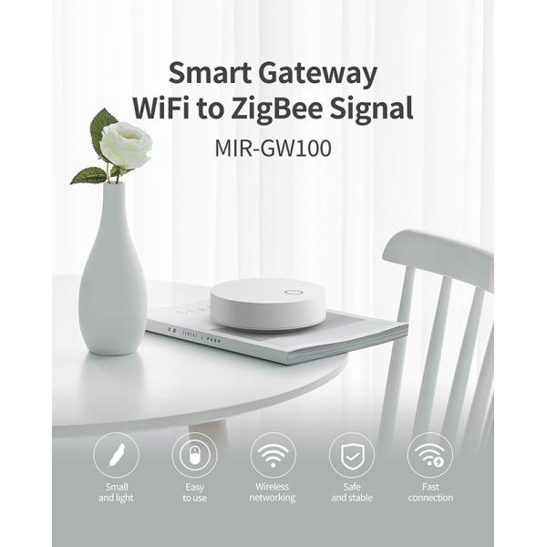 Smart Life Zigbee Smart Hub Home Control 75*23mm WiFi 802.11 B/G/N