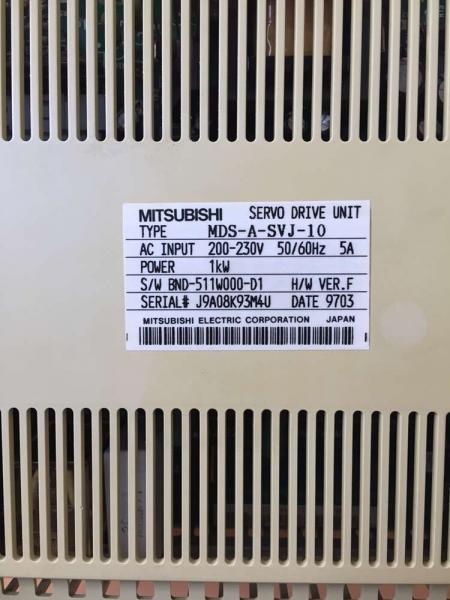 Quality Mitsubishi AC servo drive MDS-A,MDS-B,MDS-C MDS-D amplifier MDS-A-SVJ-20 for sale