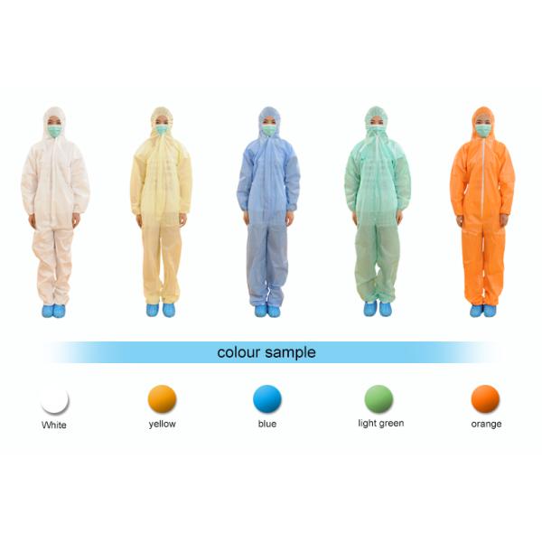 Anti Dust / Paint Non Woven Lab Coat S-3XL Size With Pockets Available