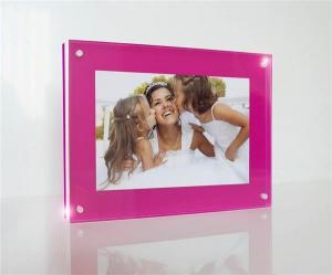 customized high grade acrylic photo frames wholesale