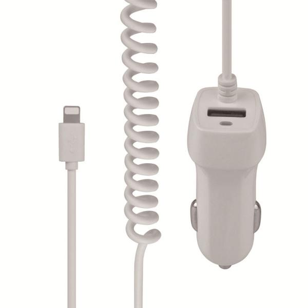 ABS 1.3m Car Fast Charger Adapter Elastic Charging Cable Type C Port