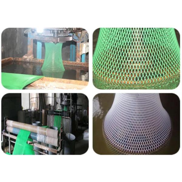15mm Plastic Chicken Mesh Diamond Hole Green Hdpe
