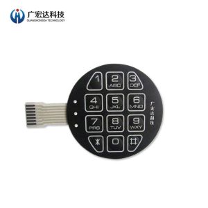 Buy cheap Keyboard Membrane Push Button Switch , Membrane Panel Switch OEM Service product