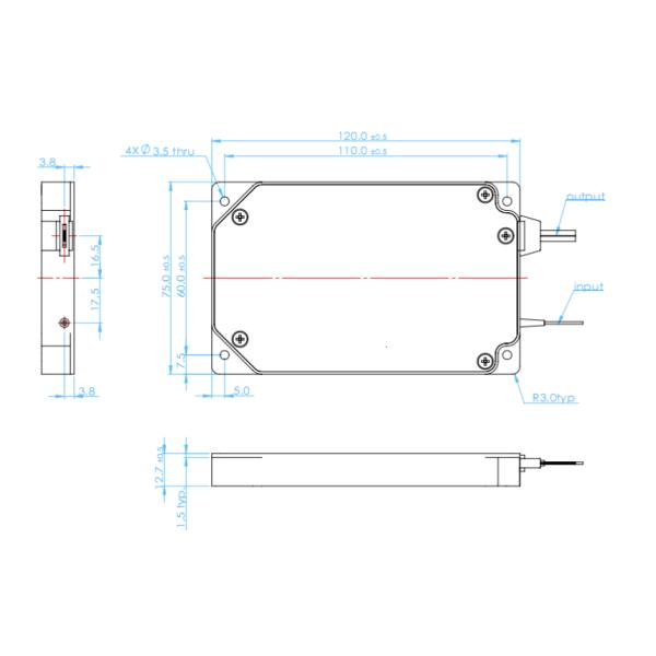 40CH DWDM Athermal AWG Module