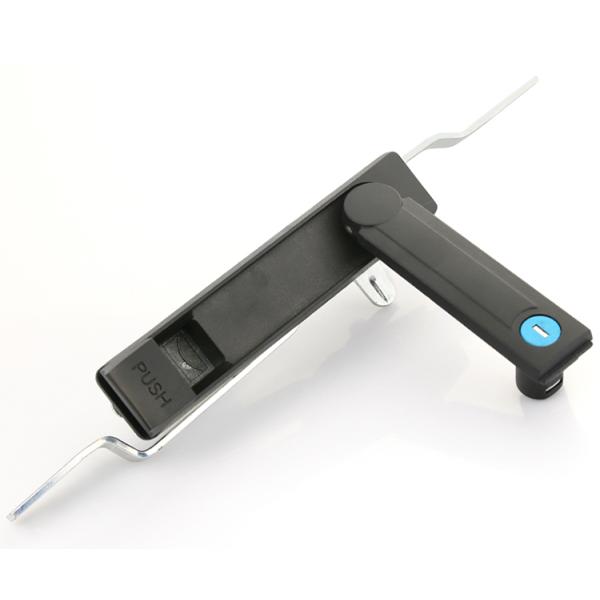 Screw Fixed Installation Rod Locks Push Button Cabinet Lock For Industrial Cabinet