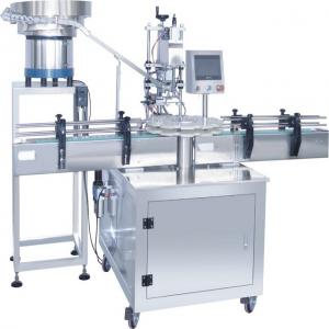 Buy cheap Spray Pump Automatic Bottle Capping Machine , Plastic Cap Sealing Machine product
