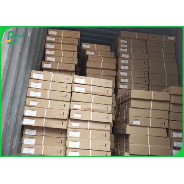 Small Roll 80gsm High Whiteness Plotter Paper For CAD Plotter Printers