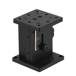 70mmx70mm Aluminum Alloy Manual Lab Jack Precise Positioning