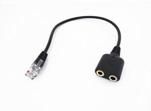 Buy cheap Phone Headset Plug to RJ9 Audio Adapter Cable product
