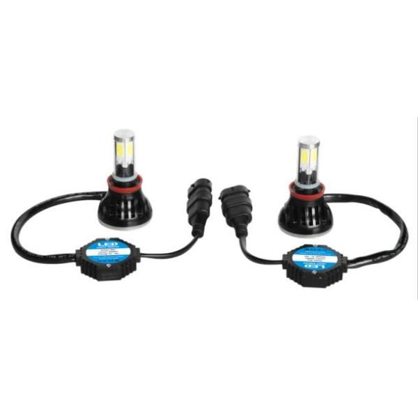 4000LM H11 LED Headlight Bulb 6000K Cold White 40W Power Aluminium Alloy