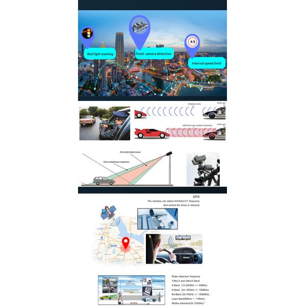 12Inch 4K Dual Lens 1080P Full Touch Screen GPS Car Mirror Dash Cam