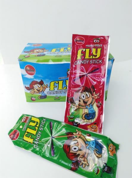 Quality Candy Stick With Fly Leaf and Sticker Combine Eating and Fun Kid's Love for sale