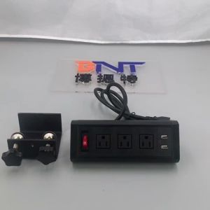 Buy cheap Intelligent office desktop clamp socket with custom made clamp product