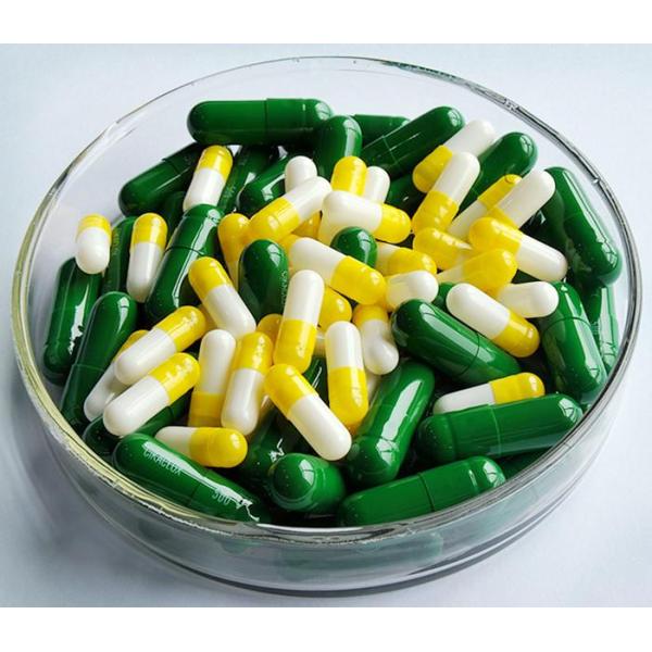 Bulk package Varied color options Gelatin Empty Capsules 0# Vacant Capsules