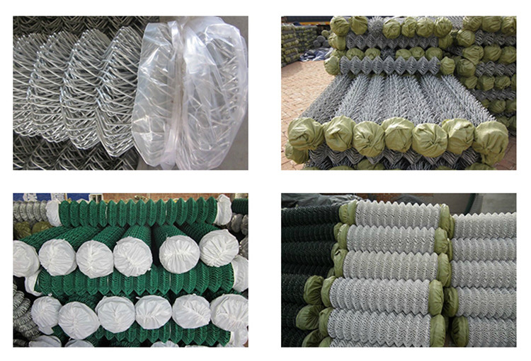 PVC Coated 1.2 M Chain Link Fencing , 5mm Diameter Security Wire Mesh Fencing