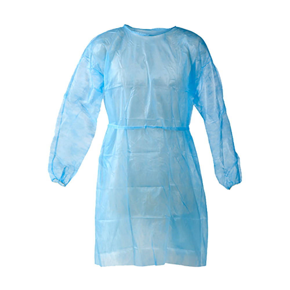 Buy cheap Blue 20gsm SPP Disposable Isolation Gowns product