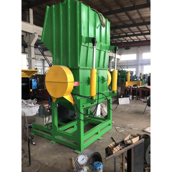 4pcs Fixed Blade 75kw Jumbo Bags Waste Plastic Crusher