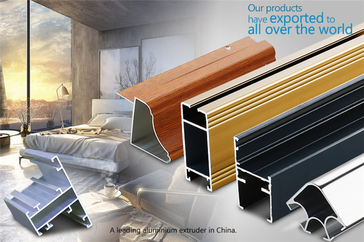 Unique Design Powder Coating Window and Door Aluminum Extrusion Profiles for Angola