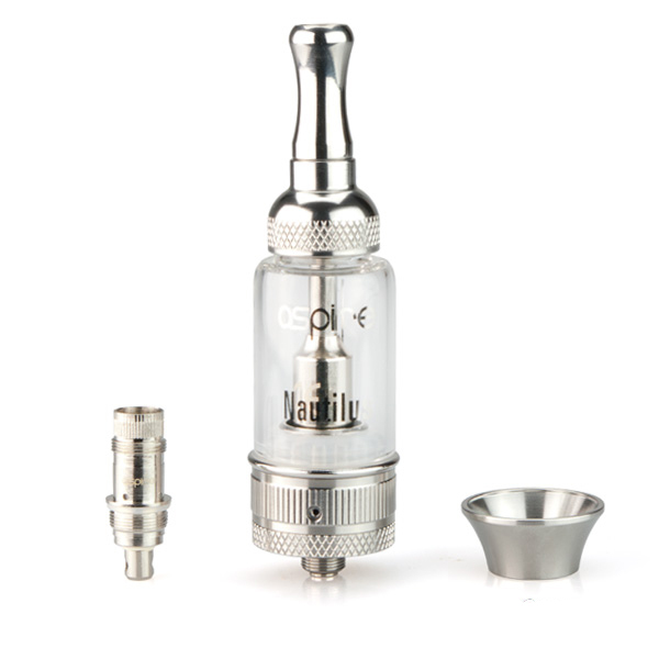 2014hot Selling E Cigarette Adjustable Atomizer Bdc Glassomizer Aspire Nautilus