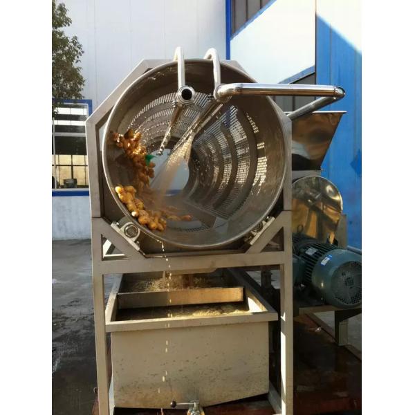 Complete Carrot Processing Line Customized Carrot/Ginger/Beet Production Plant For Vegetable Industry SUS304/316