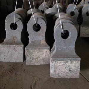 Buy cheap ZG120Mn13Cr2 Castings And Forgings Hammer Crusher Parts High Chrome Hammer Head product