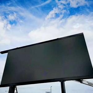 China Commercial advertising billboard display p10 large fixed installation led screen for Christmas Decoration Supplies on sale
