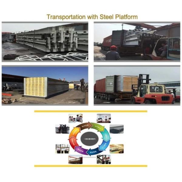 Q355B Hot Dip Galvanized Light Steel Structure Building