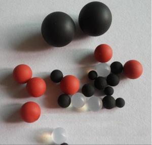 Buy cheap Pump NBR Solid Rubber Ball , Rubber Bouncing Ball High Elasticity ROHS REACH product