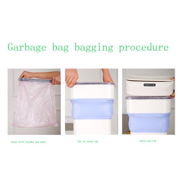 2024 Hot New Foldable Freight Saving Preferred Smart Sports Trash Can