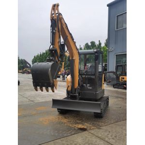 Buy cheap Closed Cab 4ton Chinese Small Excavator Comfortable Operation product