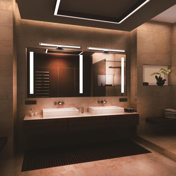 15.7in LED Bathroom Mirror Light 640lm 8W 3 Ways Mounting