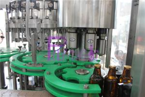 China PLC Japanese Beer Bottling Equipment For Glass Bottle Pull Ring Cap on sale